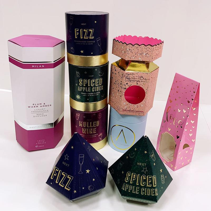 马鞍山化妆品包装盒、异形包装盒、异形礼盒、异形纸盒定制印刷